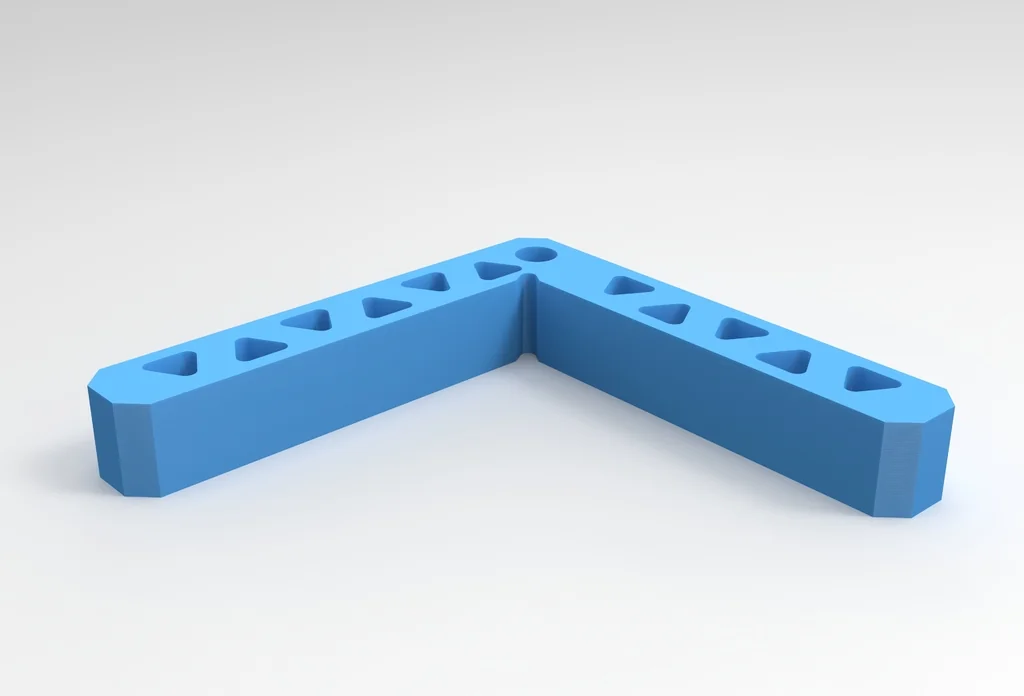 3D модель Кронштейн для углового соединения в столярных работах - фото 3