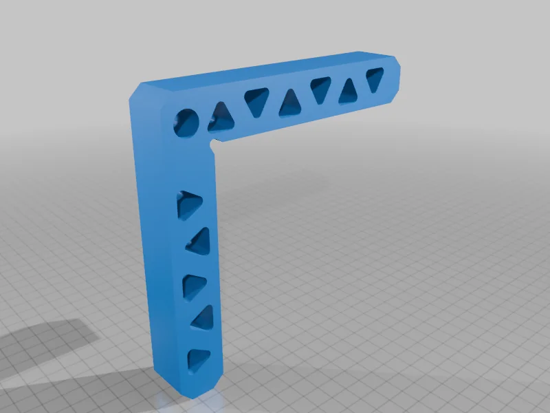 3D модель Кронштейн для углового соединения в столярных работах - фото 4