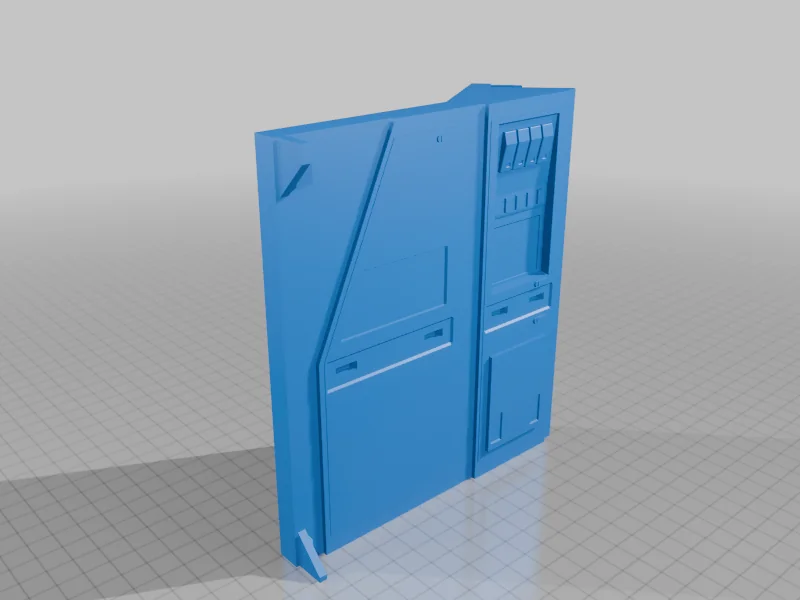 3D модель Модель AFA - Defiant: Задня частина головного містка - фото 2