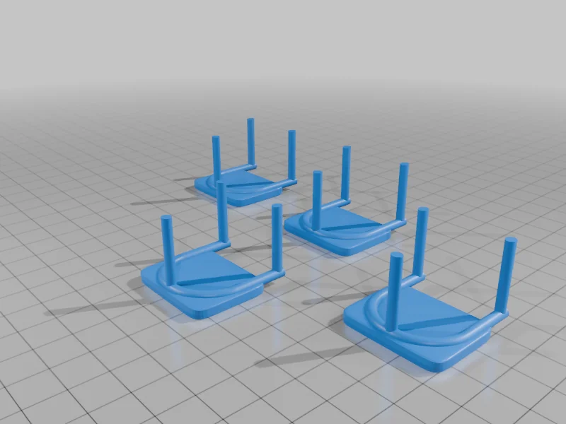 3D модель Модель AFA - Defiant: Задня частина головного містка - фото 3