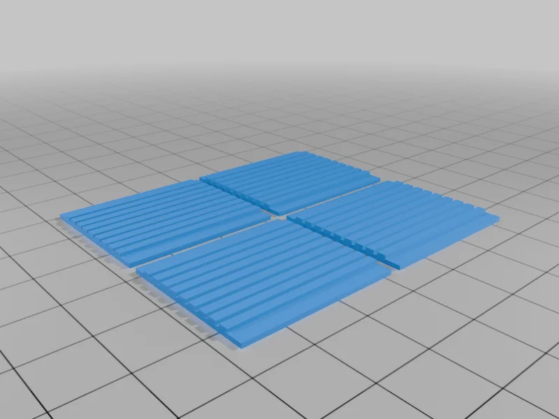 3D модель AFA - Defiant - Модель столовой 4,5" - фото 6