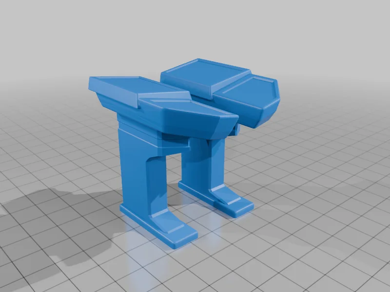 3D модель Кресло капитана MKII AFA - Defiant 1:4.5 - фото 3