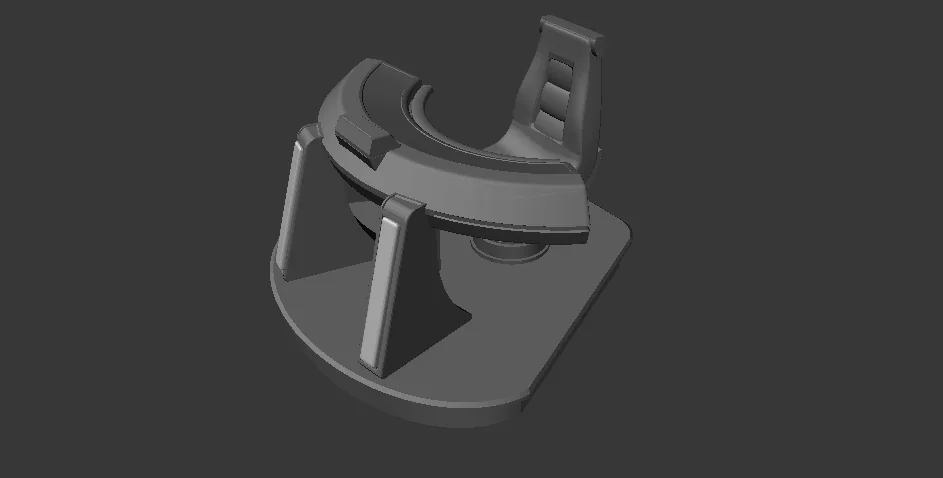 3D модель AFA - Defiant - 4.5" Масштаб - Консоль Шлема MKII - фото 1