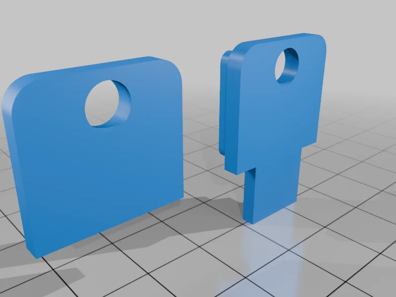 3D модель Замена корпуса для флешки Cruzer Blade - фото 3