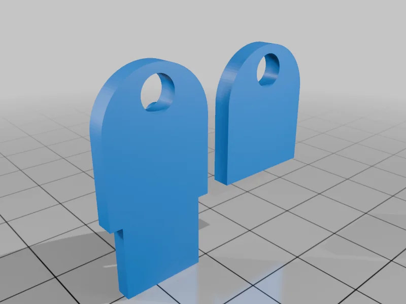 3D модель Замена корпуса для флешки Cruzer Blade - фото 4