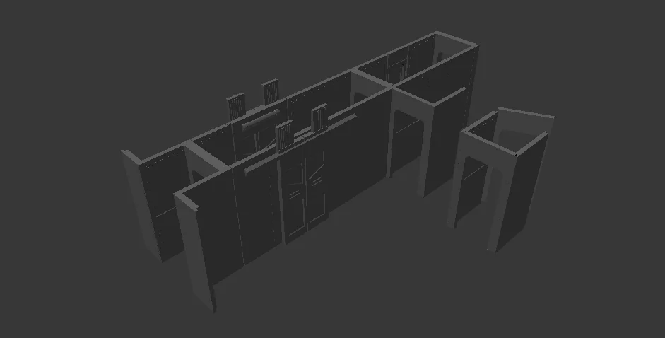 3D модель AFA - Defiant - 4.5" Модель Коридора - фото 1
