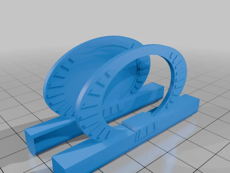 3D модель Модель AFA – 4.5" Кардассианский Монитор - фото 2