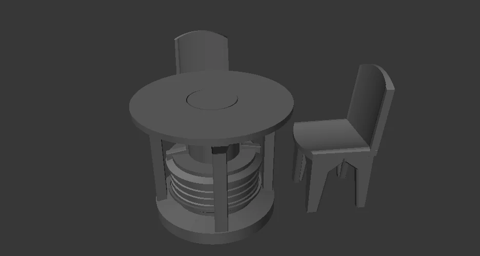 3D модель Модель AFA – Космічна станція в масштабі 4.5" STL