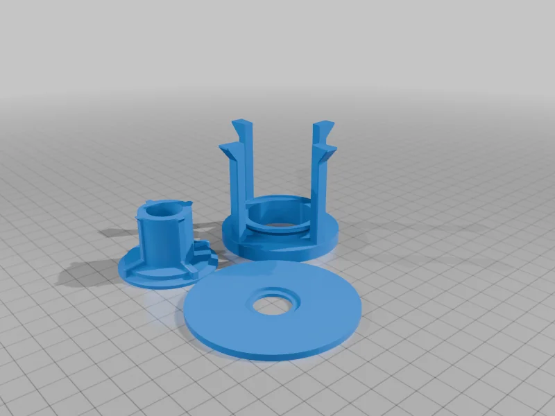 3D модель Модель AFA – Космическая станция в масштабе 4.5" - фото 2