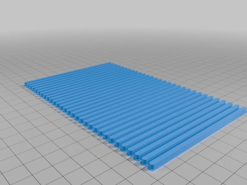 3D модель Глубококосмическая станция AFA - Коридор 4.5" масштаб - фото 12