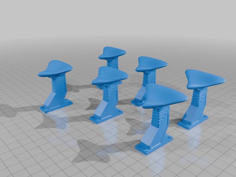 3D модель Модель AFA – Глубококосмическая станция - Стол OPS - фото 5