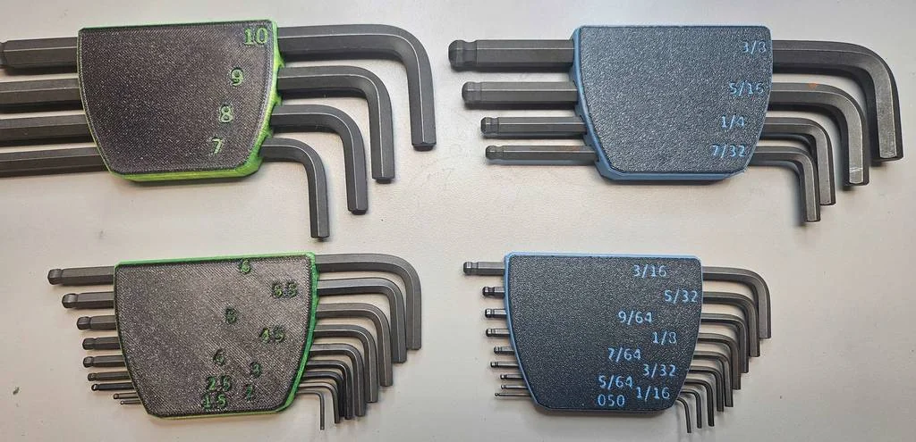 3D модель Держатель для шестигранных ключей - фото 1