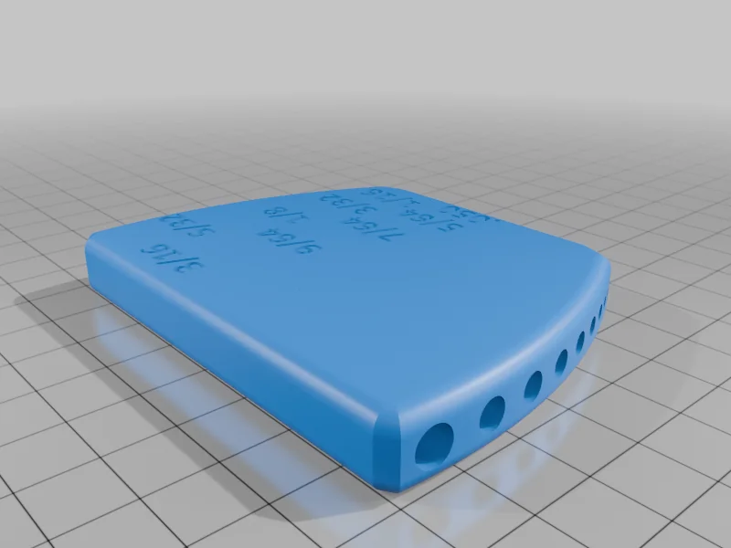 3D модель Держатель для шестигранных ключей - фото 4