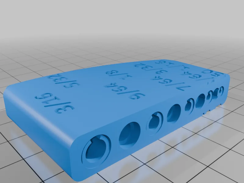 3D модель Держатель для шестигранных ключей - фото 6