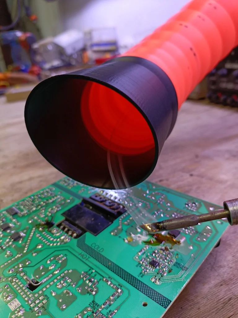 3D модель Регулируемый гибкий держатель вытяжки (система рельсов) - фото 3