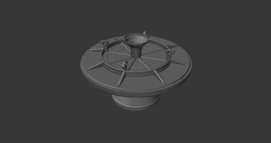 3D модель Модель AFA – Глибококосмічна станція - масштаб 4.5" - фото 1