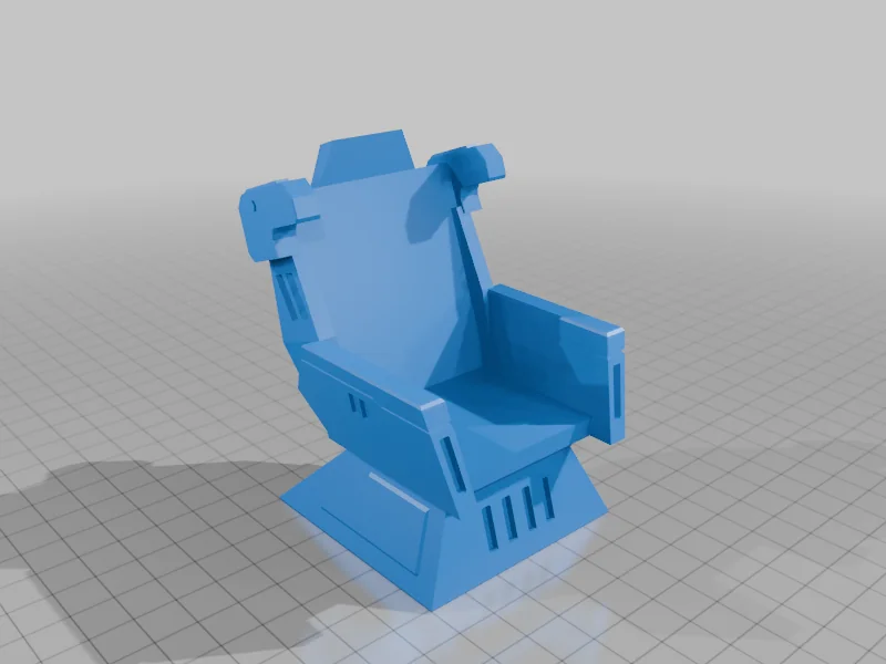 3D модель Кресло капитана AFA – KVort 4.5" - фото 3