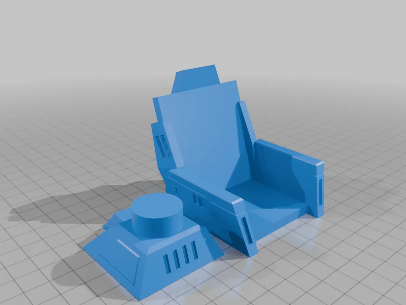 3D модель Модель AFA – KVort: Стул для моста 4.5 дюйма - фото 2