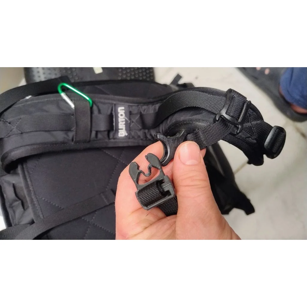 3D модель Модель пряжки Burton для 15мм ремней - фото 3