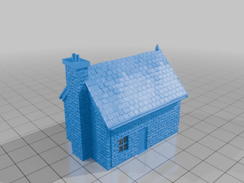 3D модель Модели зданий для сцены "Томас и друзья" - фото 1