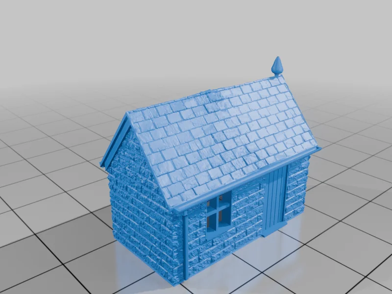 3D модель Модели зданий для сцены "Томас и друзья" - фото 2