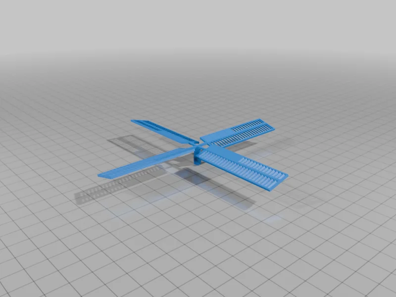 3D модель Модель вітряної мельниці N масштабу - фото 4