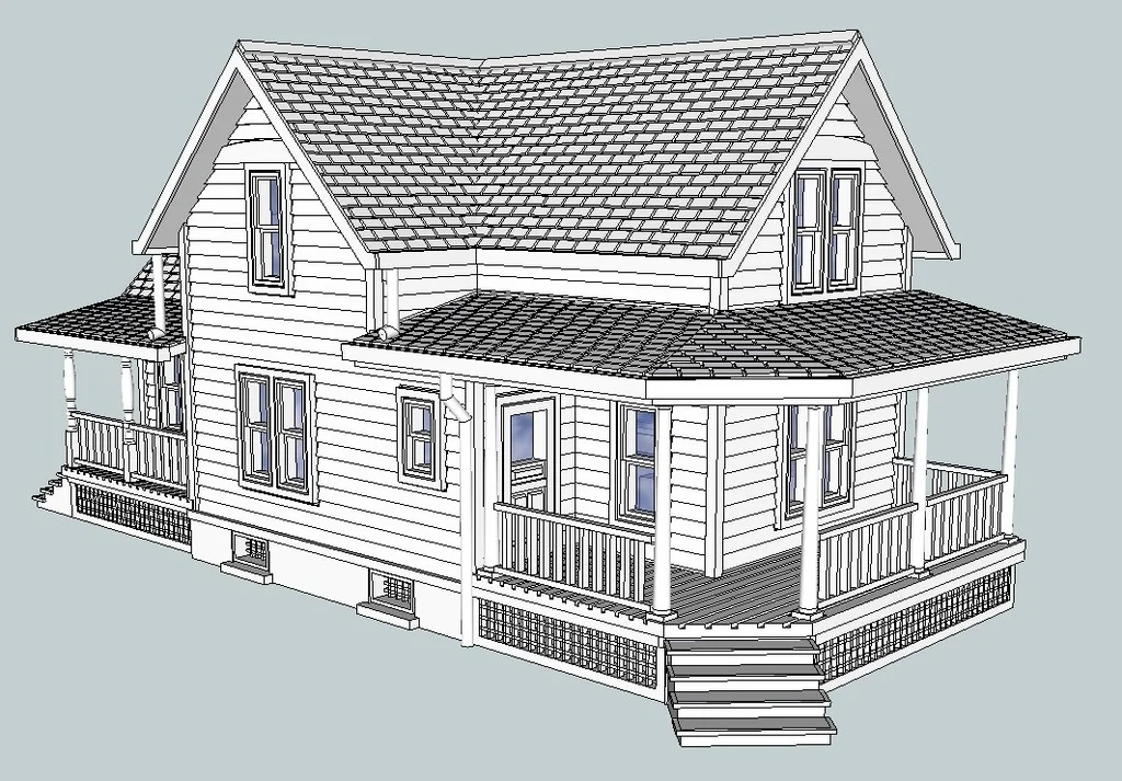 Модель HO Scale The Silverdale