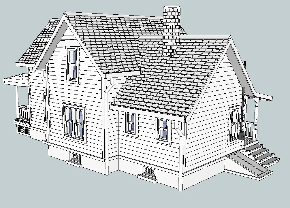 Модель HO Scale The Silverdale