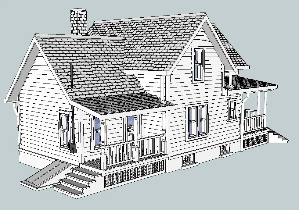 Модель HO Scale The Silverdale