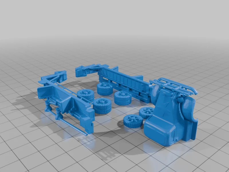 3D модель Модель U.S. WHITE 920 ТАНКОВОГО ТРАНСПОРТЕРА - фото 3