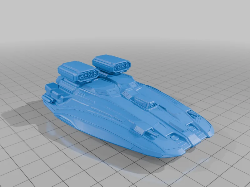 3D модель Гравитационный транспорт Aslan - фото 1