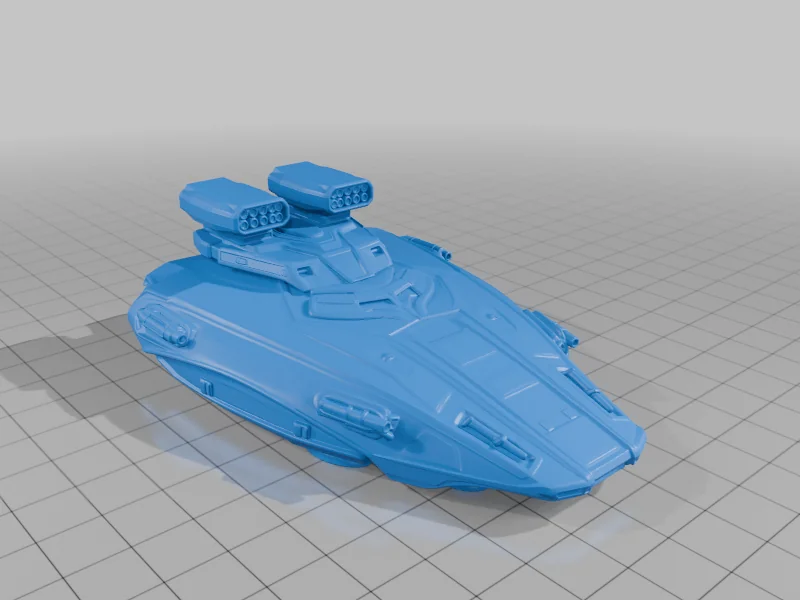 3D модель Гравитационный транспорт Aslan - фото 3