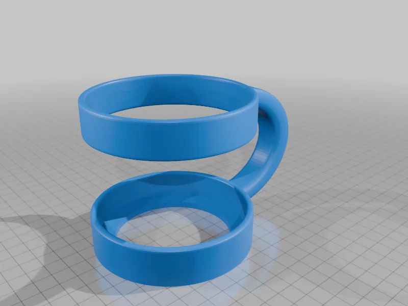 3D модель Ручка для кружки Yeti Lowball - фото 3