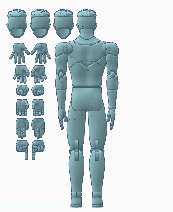 3D модель Модель Игрушки Invincible (Версия 2) 1/12 - фото 3