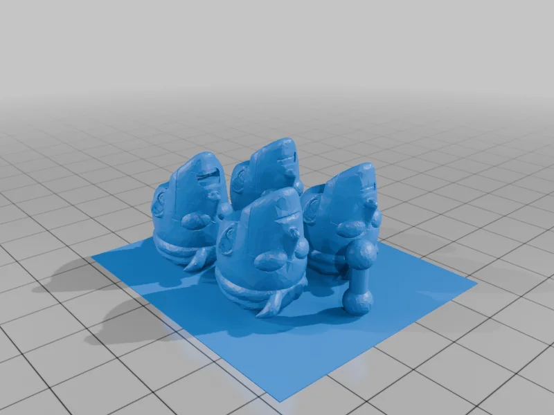 3D модель Модель Игрушки Invincible (Версия 2) 1/12 - фото 6