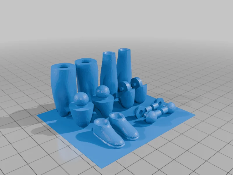 3D модель Модель Игрушки Invincible (Версия 2) 1/12 - фото 7