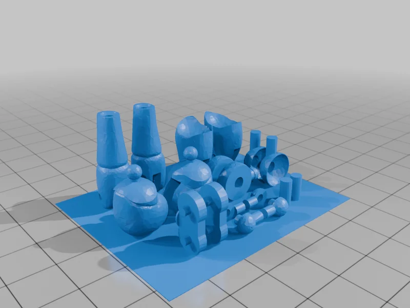 3D модель Модель Игрушки Invincible (Версия 2) 1/12 - фото 8