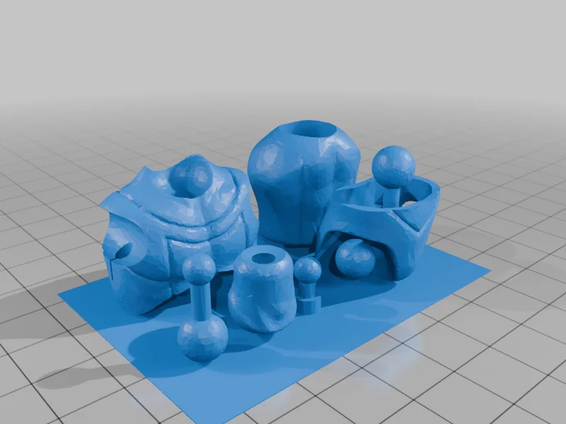 3D модель Модель Игрушки Invincible (Версия 2) 1/12 - фото 9