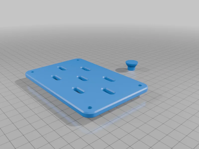 3D модель Параметрическая панель Skadis (Solidworks) - фото 4