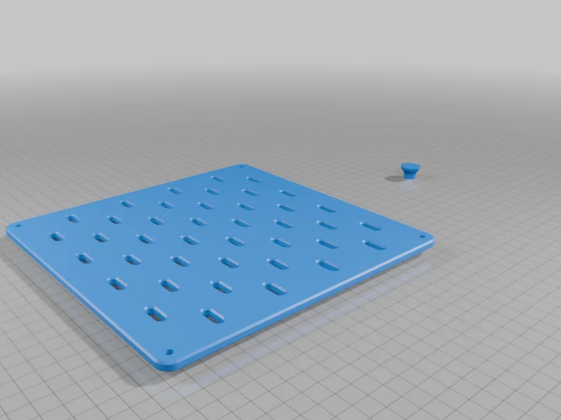3D модель Параметрическая панель Skadis (Solidworks) - фото 7
