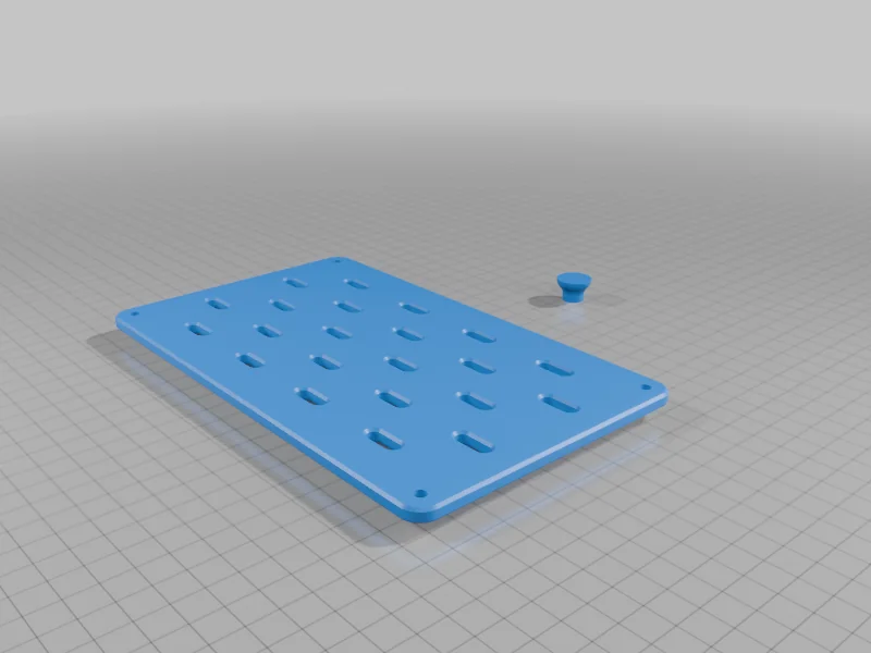 3D модель Параметрическая панель Skadis (Solidworks) - фото 8