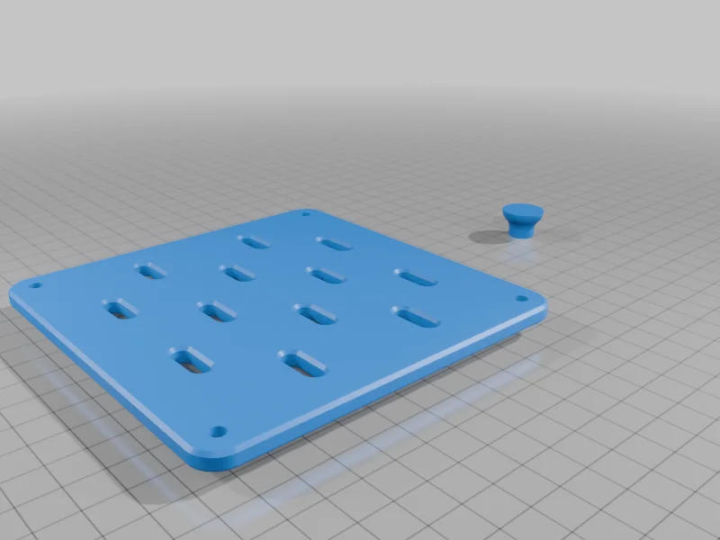 3D модель Параметрическая панель Skadis (Solidworks) - фото 9