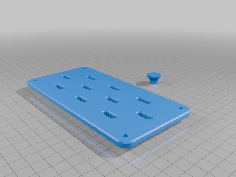 3D модель Параметрическая панель Skadis (Solidworks) - фото 14