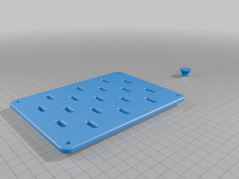 3D модель Параметрическая панель Skadis (Solidworks) - фото 15