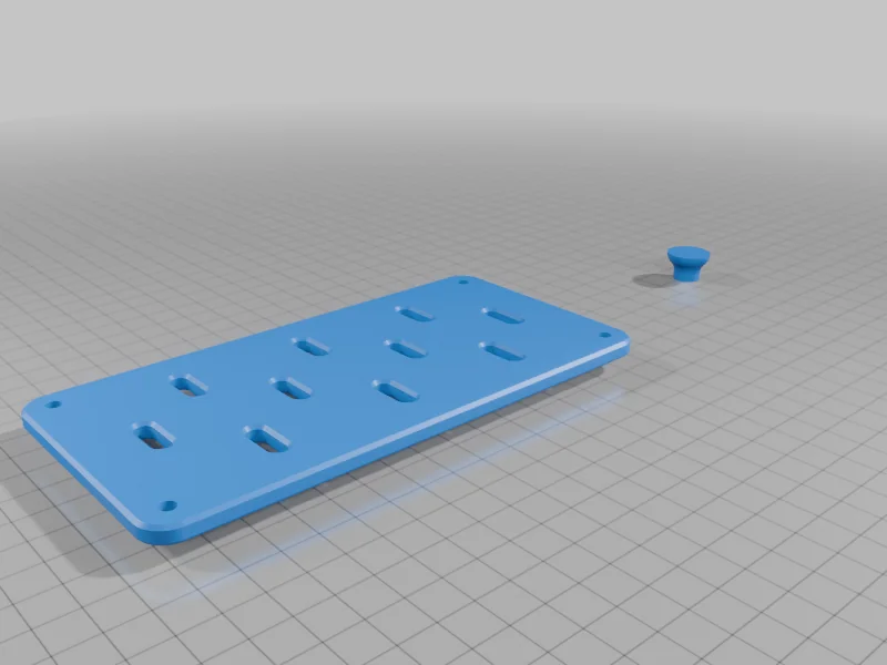 3D модель Параметрическая панель Skadis (Solidworks) - фото 16