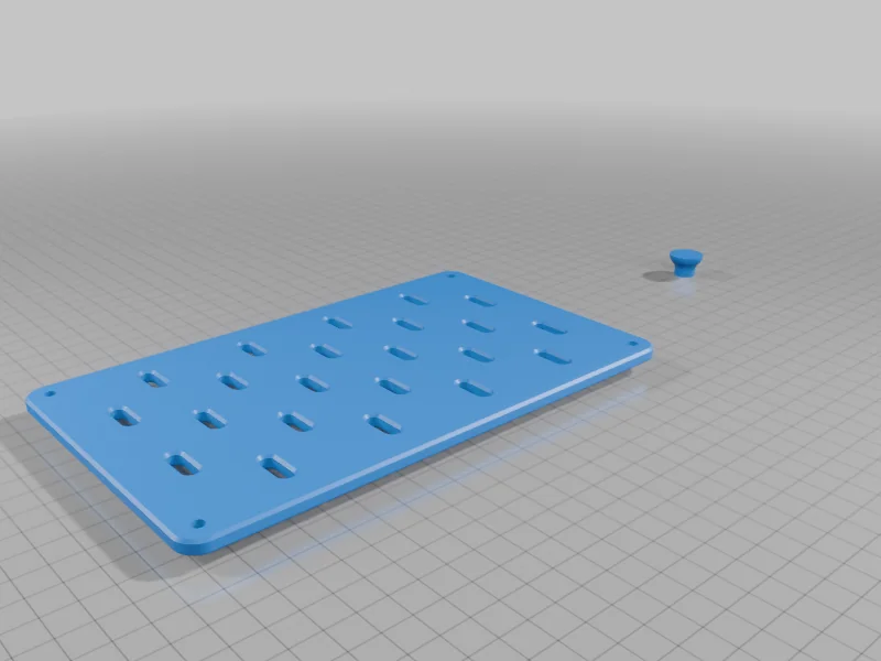 3D модель Параметрическая панель Skadis (Solidworks) - фото 18
