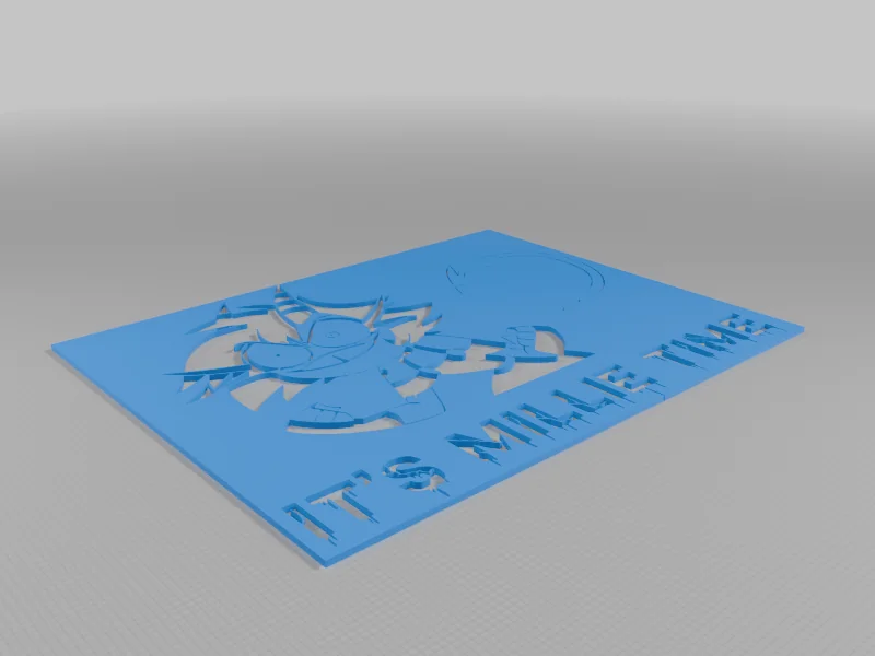 3D модель Модель Millie stencil 19 - фото 2