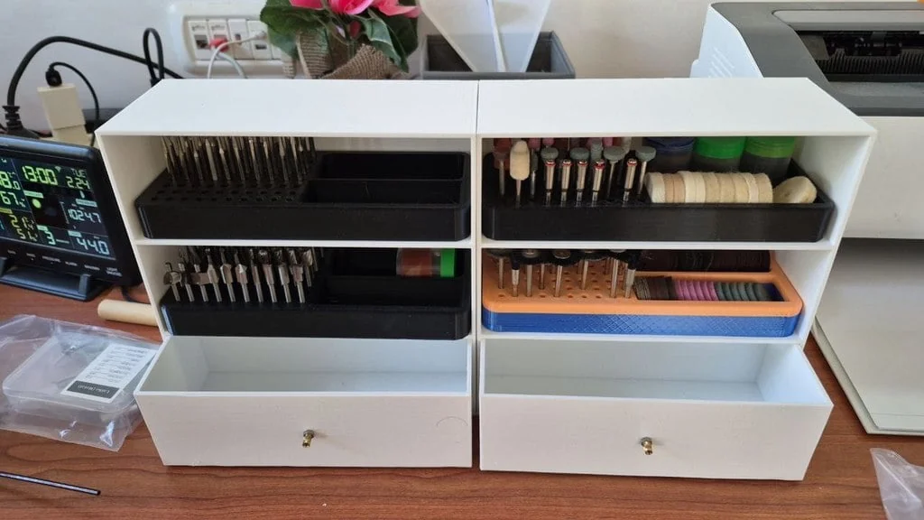 3D модель Органайзер для инструментов Dremel - фото 1