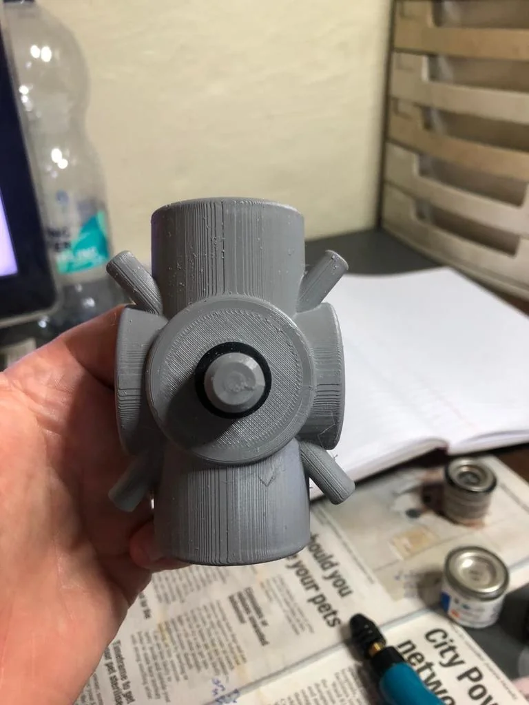 3D модель Ст shaker для контейнеров с модельной краской - фото 4