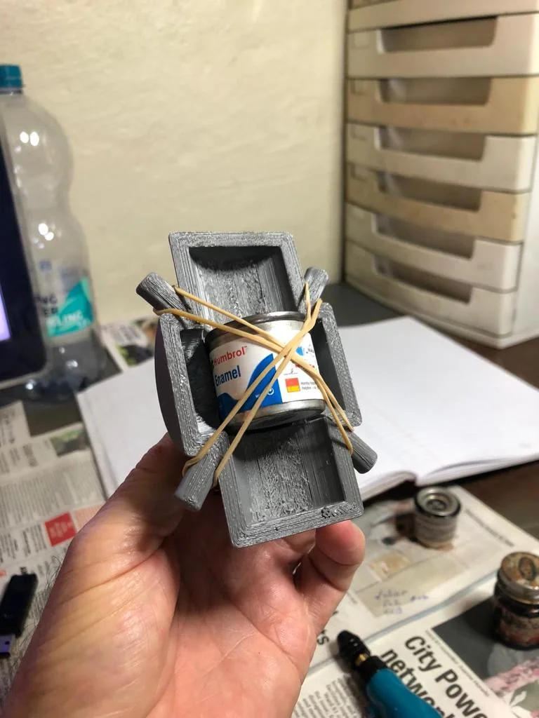 3D модель Ст shaker для контейнеров с модельной краской - фото 6